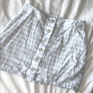 linen skirt